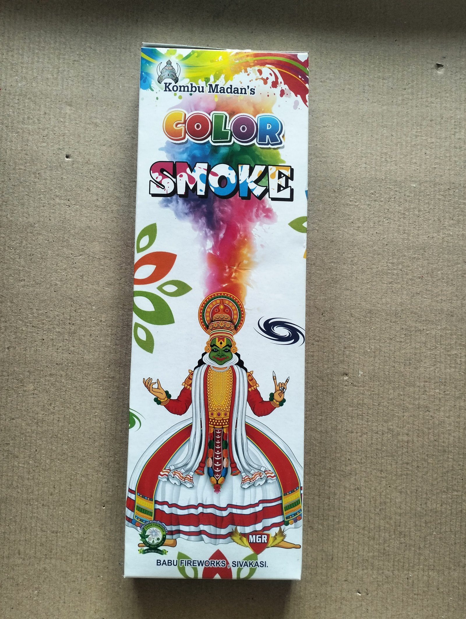 Rainbow Colour Smoke