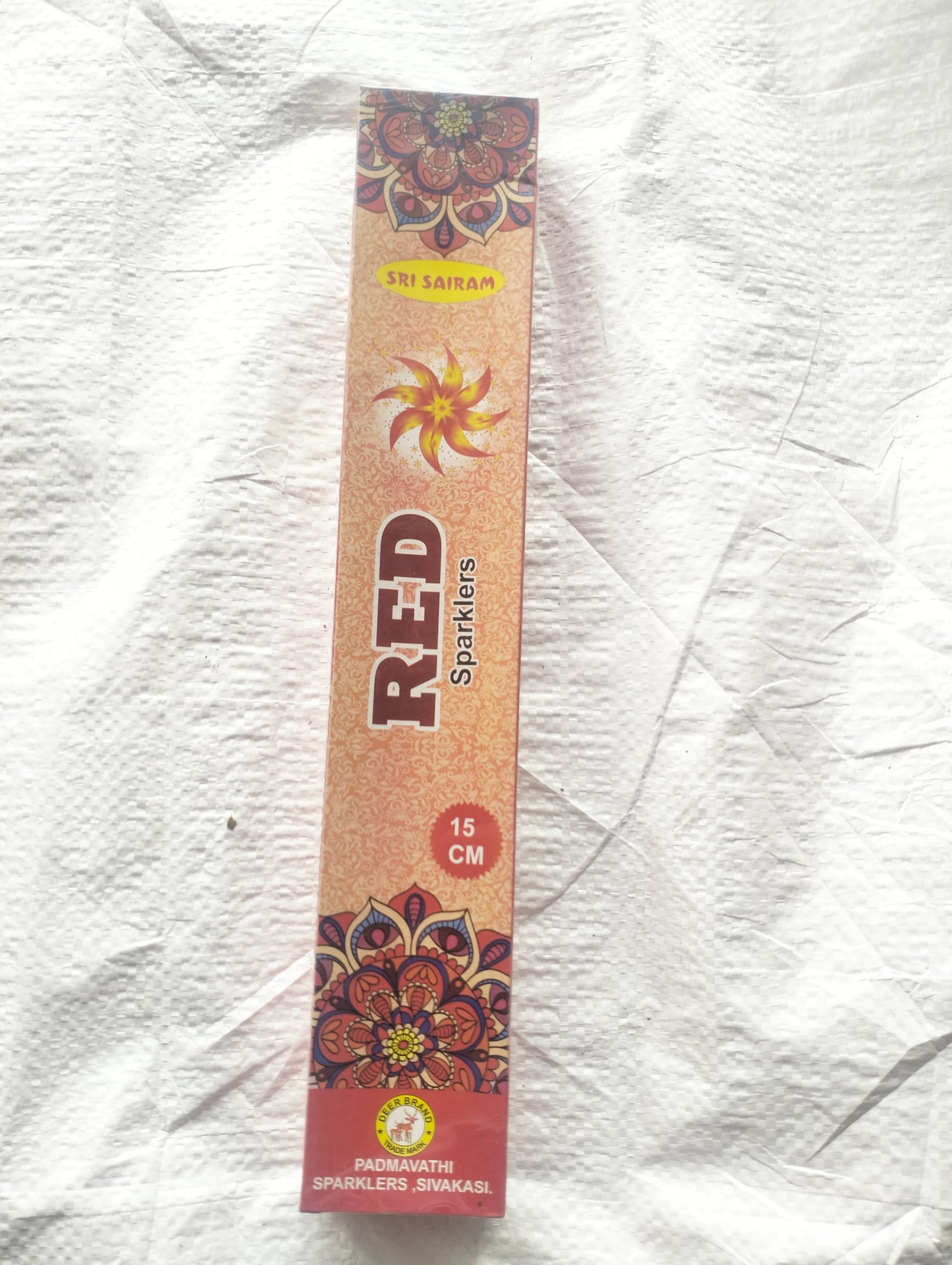 15 cm Red Sparklers