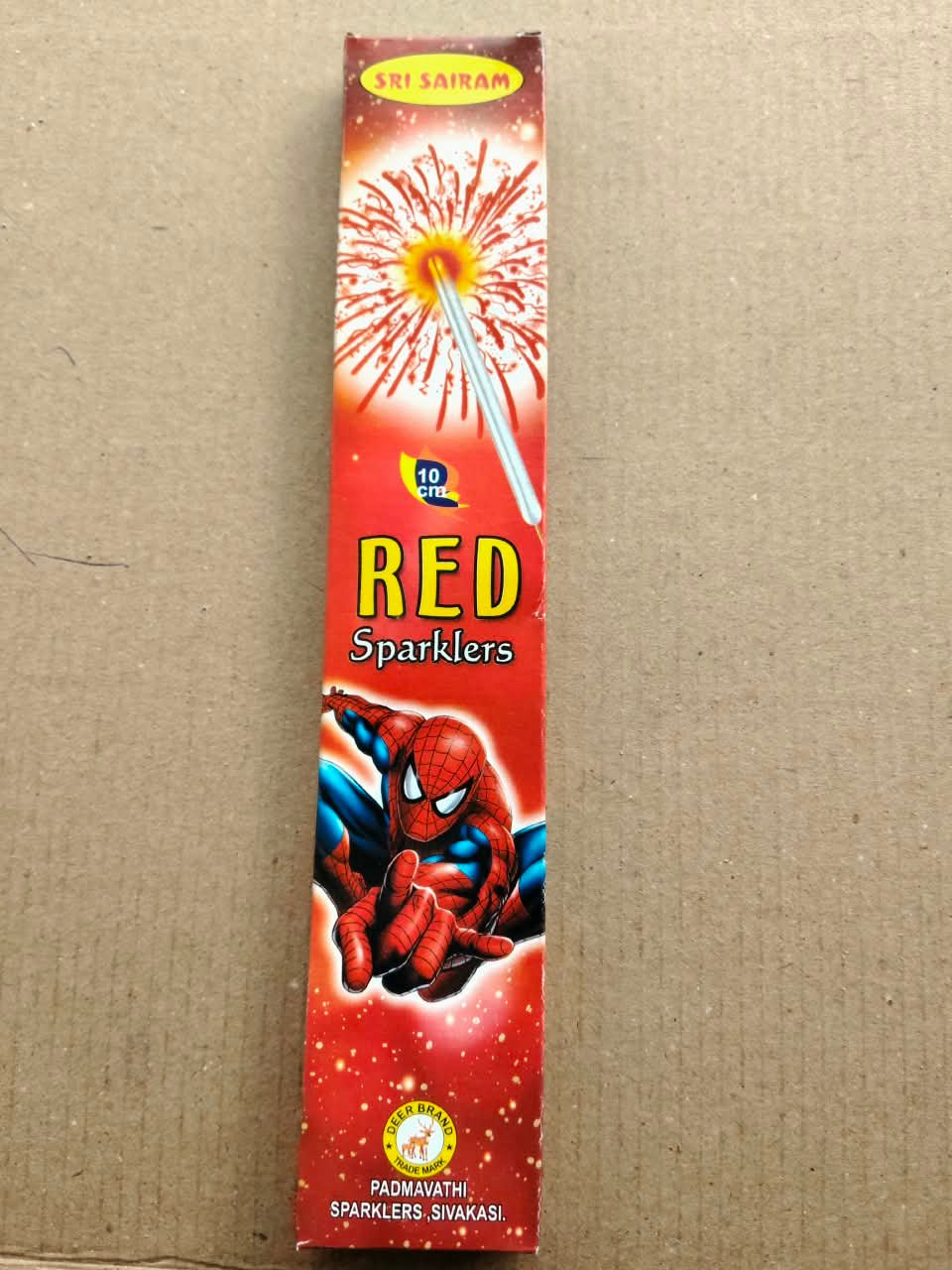10 cm Red Sparklers