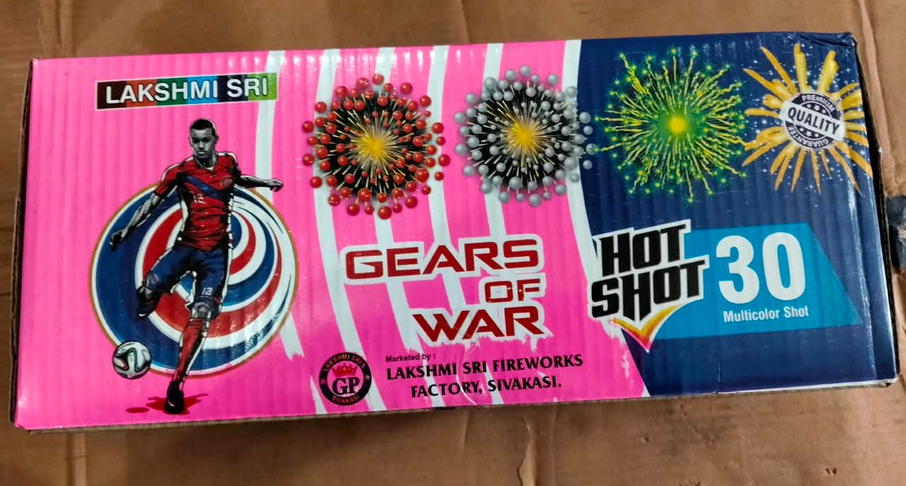 30 Shot Multi Colour