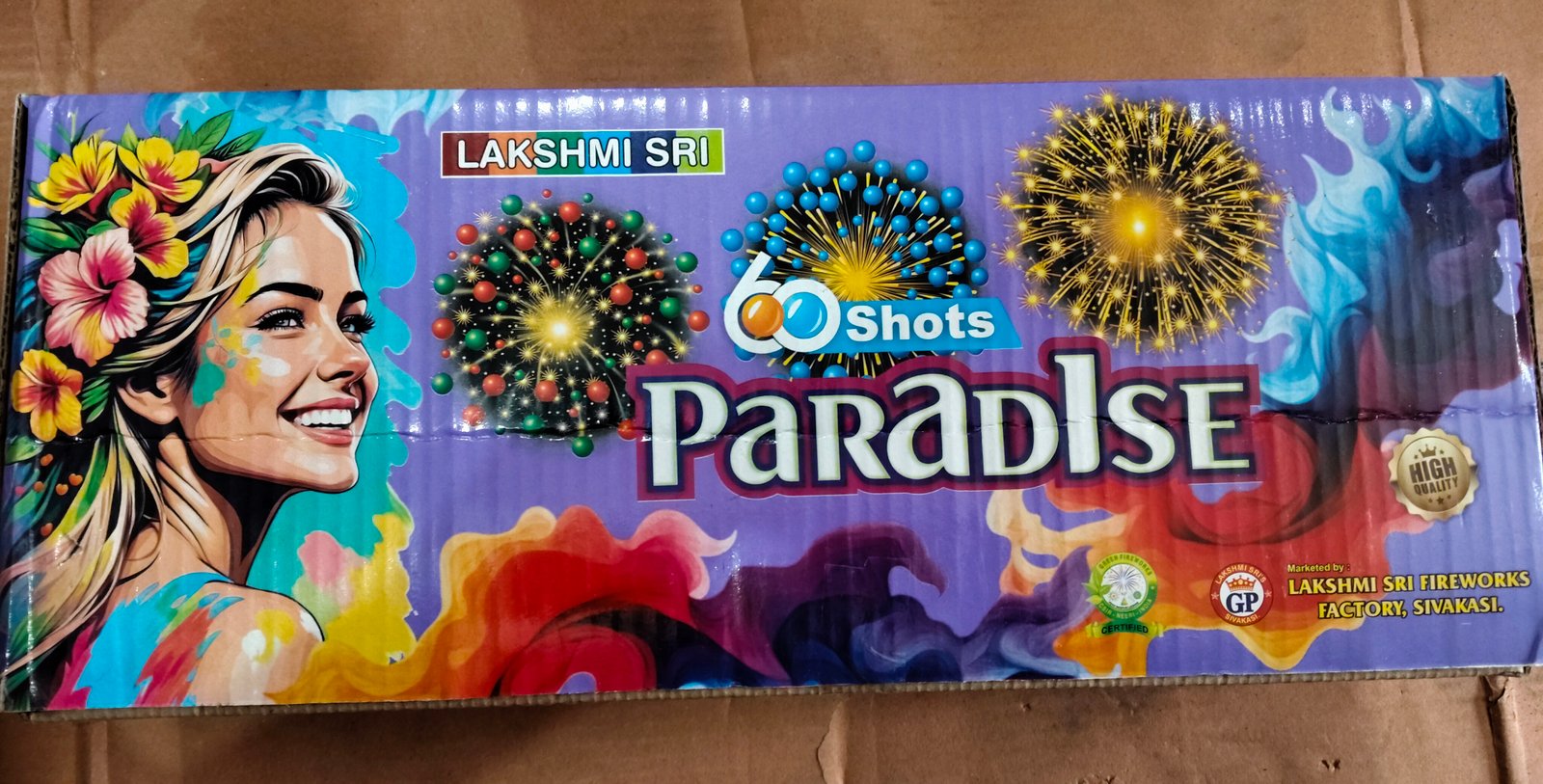 60 Shot Multi Colour